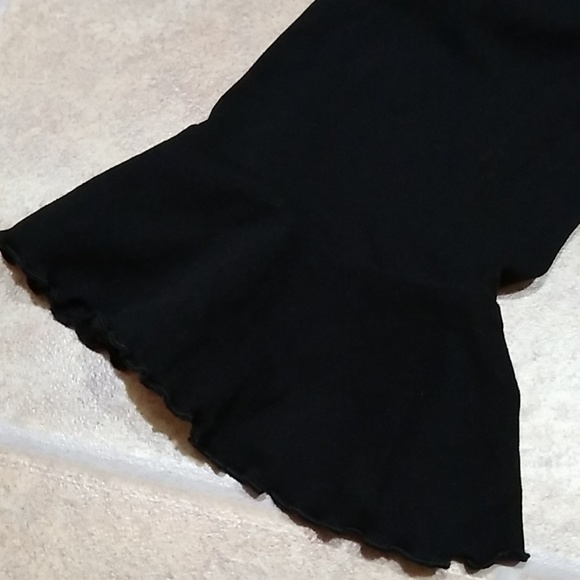 Black 3/4 Sleeve Blouse - Picture 5 of 6
